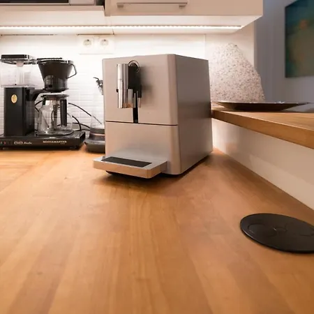 Apartment Luxury Design Gem In Center With Sauna And Workspace